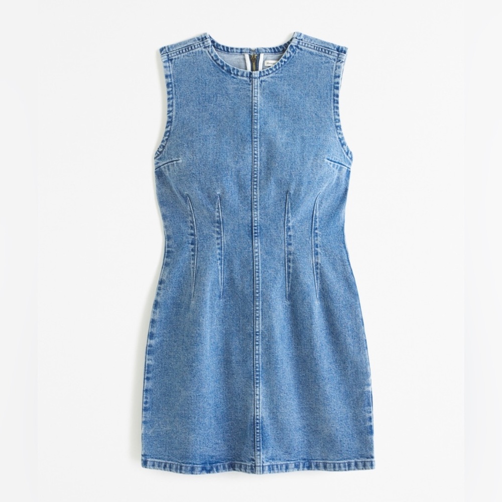 Abercrombie Shell Denim Mini Dress